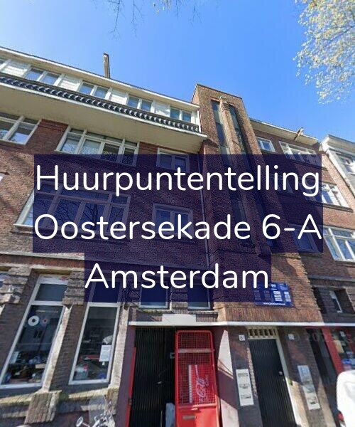 Foto gevel Huurpuntentelling voor Oostersekade 6-A, Amsterdam