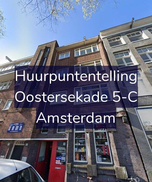 Foto gevel Huurpuntentelling voor Oostersekade 5-C, Amsterdam
