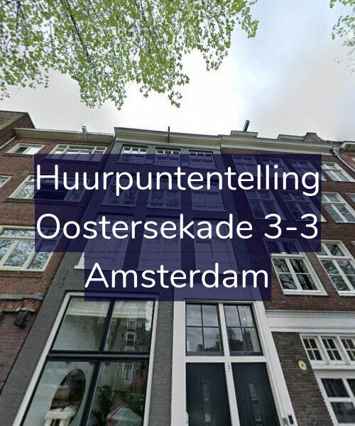 Foto gevel Huurpuntentelling voor Oostersekade 3-3, Amsterdam