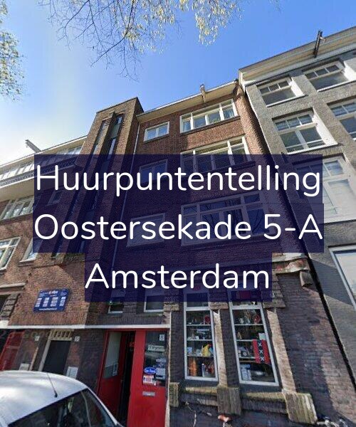 Foto gevel Huurpuntentelling voor Oostersekade 5-A, Amsterdam