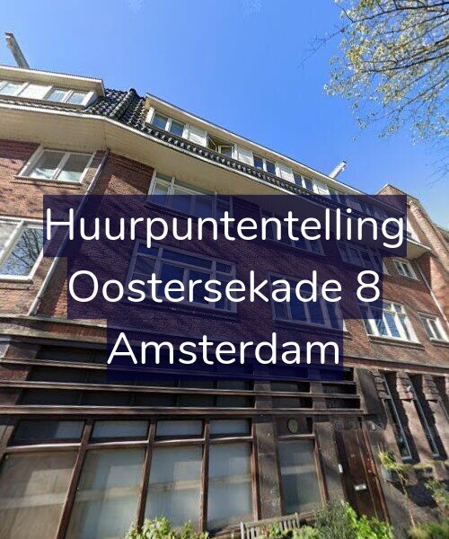 Foto gevel Huurpuntentelling voor Oostersekade 8, Amsterdam