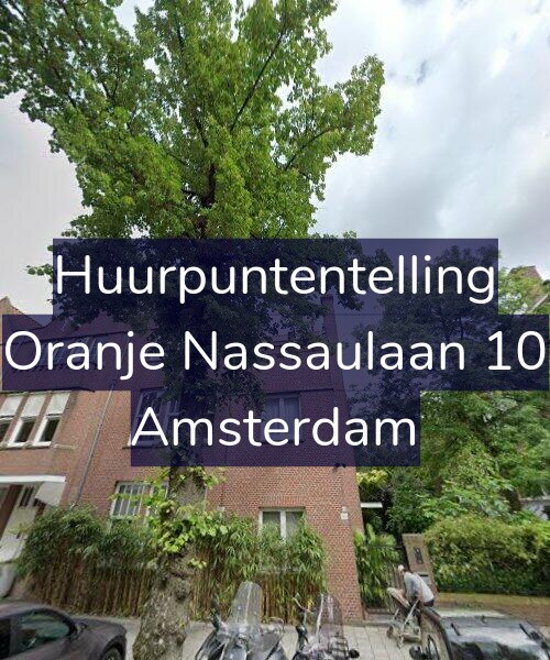 Foto gevel Huurpuntentelling voor Oranje Nassaulaan 10, Amsterdam