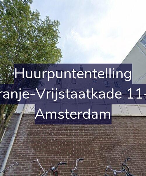 Foto gevel Huurpuntentelling voor Oranje-Vrijstaatkade 11-A, Amsterdam