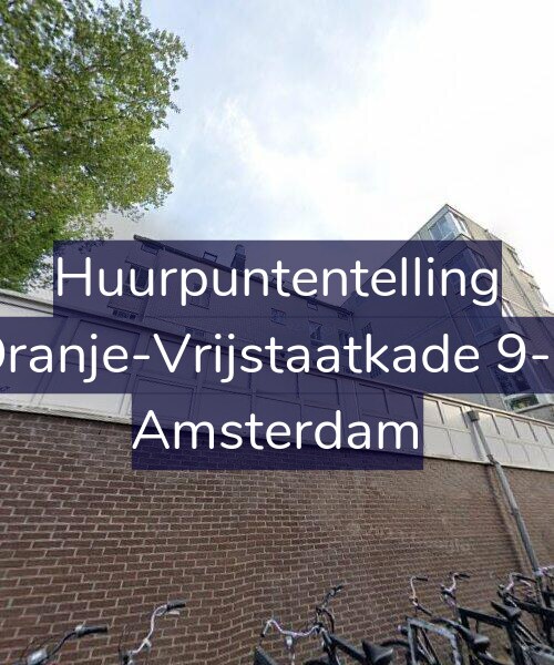 Foto gevel Huurpuntentelling voor Oranje-Vrijstaatkade 9-B, Amsterdam