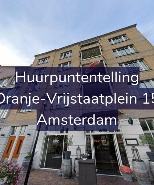 Foto gevel Huurpuntentelling voor Oranje-Vrijstaatplein 15, Amsterdam
