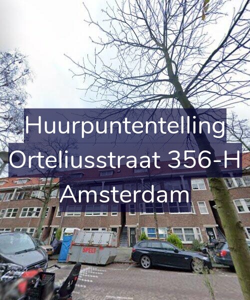 Foto gevel Huurpuntentelling voor Orteliusstraat 356-H, Amsterdam