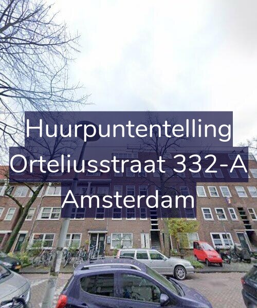 Foto gevel Huurpuntentelling voor Orteliusstraat 332-A, Amsterdam
