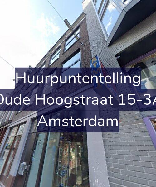 Foto gevel Huurpuntentelling voor Oude Hoogstraat 15-3A, Amsterdam