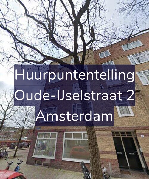 Foto gevel Huurpuntentelling voor Oude-IJselstraat 2, Amsterdam