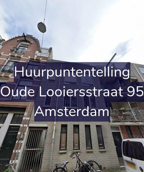 Foto gevel Huurpuntentelling voor Oude Looiersstraat 95, Amsterdam