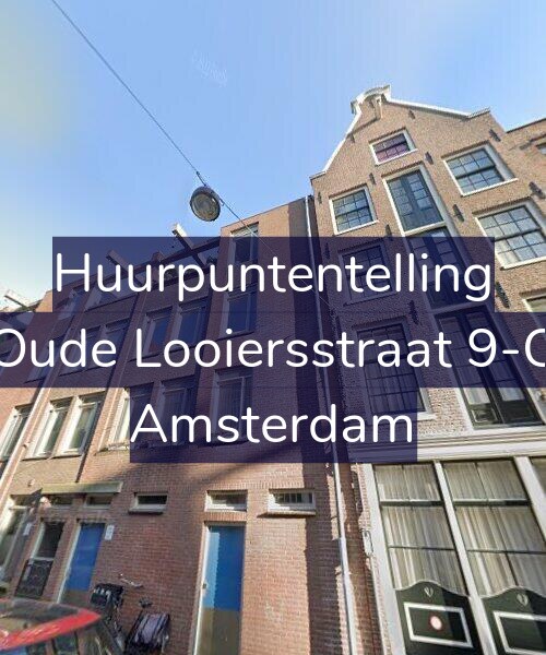 Foto gevel Huurpuntentelling voor Oude Looiersstraat 9-C, Amsterdam