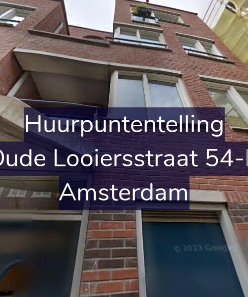 Foto gevel Huurpuntentelling voor Oude Looiersstraat 54-B, Amsterdam