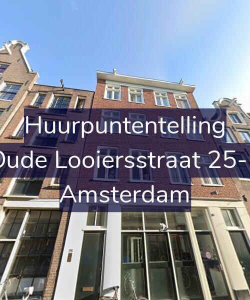Foto gevel Huurpuntentelling voor Oude Looiersstraat 25-1, Amsterdam