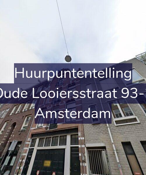 Foto gevel Huurpuntentelling voor Oude Looiersstraat 93-2, Amsterdam