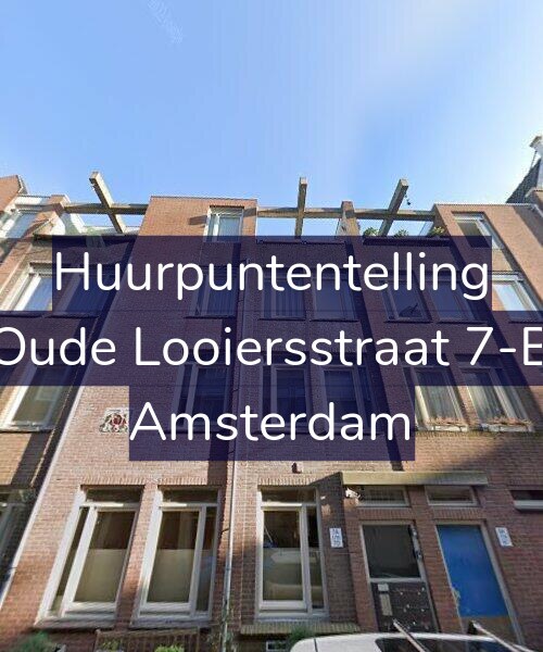 Foto gevel Huurpuntentelling voor Oude Looiersstraat 7-B, Amsterdam