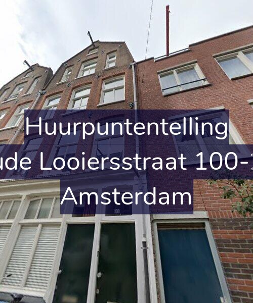 Foto gevel Huurpuntentelling voor Oude Looiersstraat 100-2V, Amsterdam