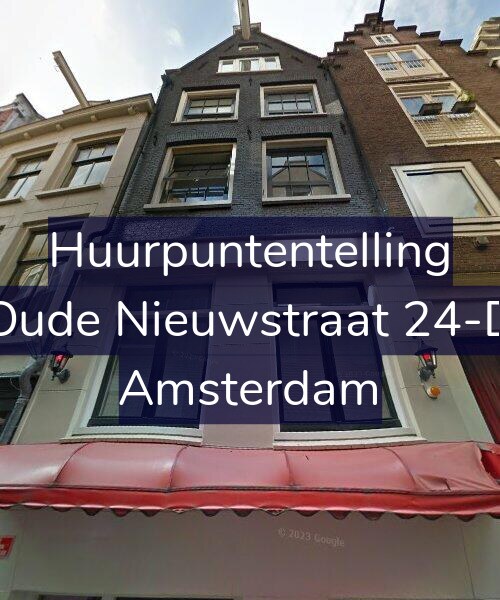 Foto gevel Huurpuntentelling voor Oude Nieuwstraat 24-D, Amsterdam
