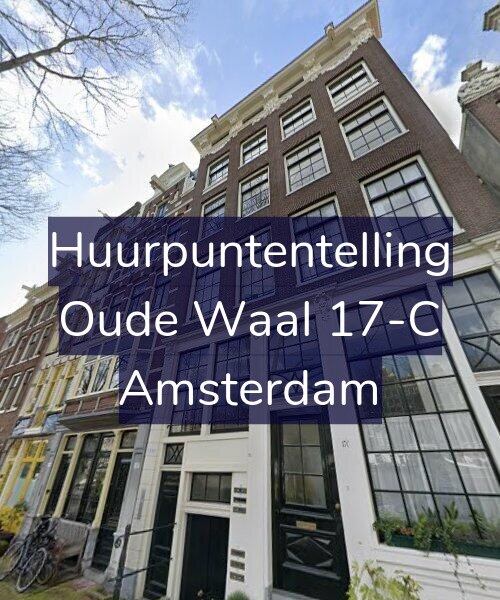 Foto gevel Huurpuntentelling voor Oude Waal 17-C, Amsterdam