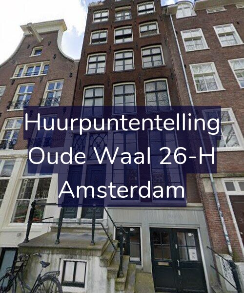 Foto gevel Huurpuntentelling voor Oude Waal 26-H, Amsterdam