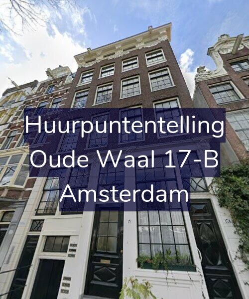 Foto gevel Huurpuntentelling voor Oude Waal 17-B, Amsterdam