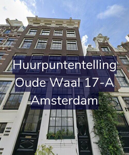 Foto gevel Huurpuntentelling voor Oude Waal 17-A, Amsterdam