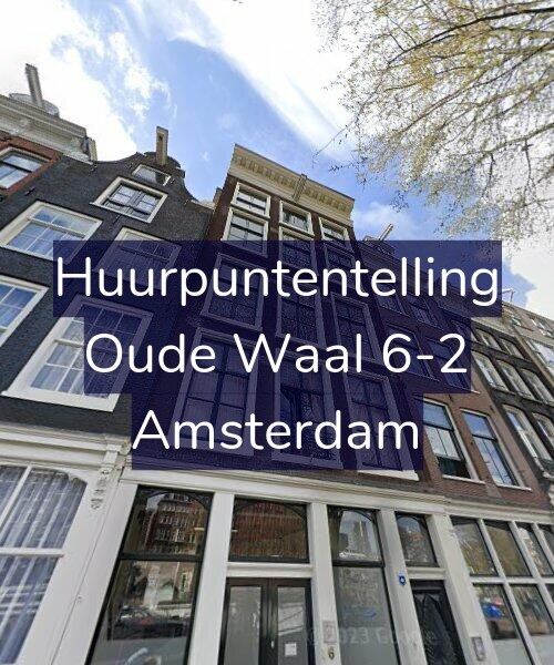 Foto gevel Huurpuntentelling voor Oude Waal 6-2, Amsterdam