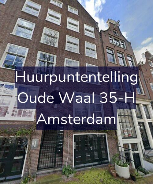 Foto gevel Huurpuntentelling voor Oude Waal 35-H, Amsterdam