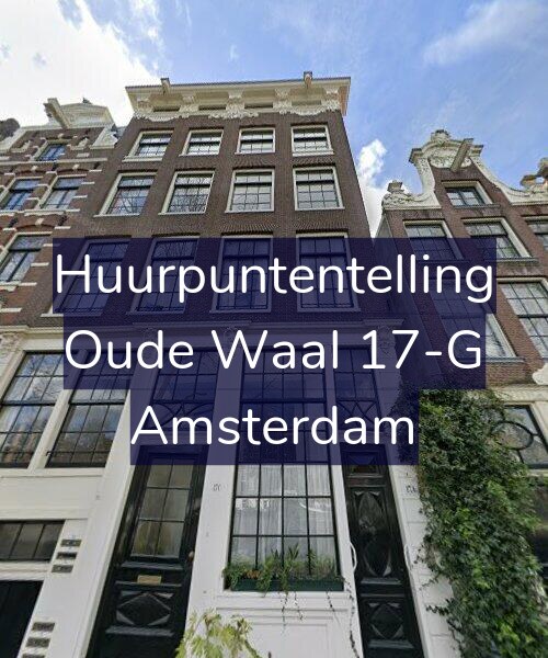 Foto gevel Huurpuntentelling voor Oude Waal 17-G, Amsterdam