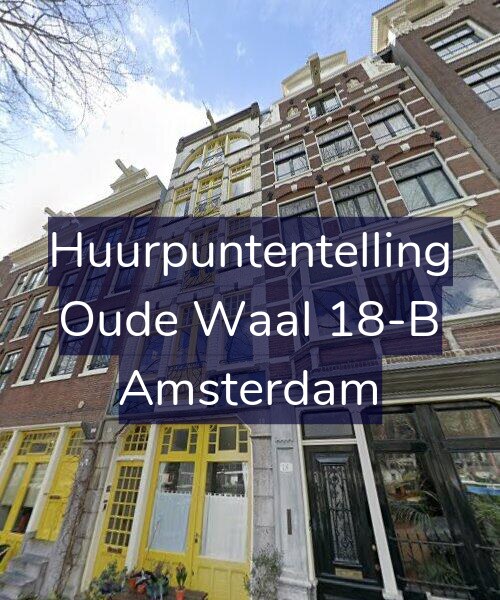 Foto gevel Huurpuntentelling voor Oude Waal 18-B, Amsterdam