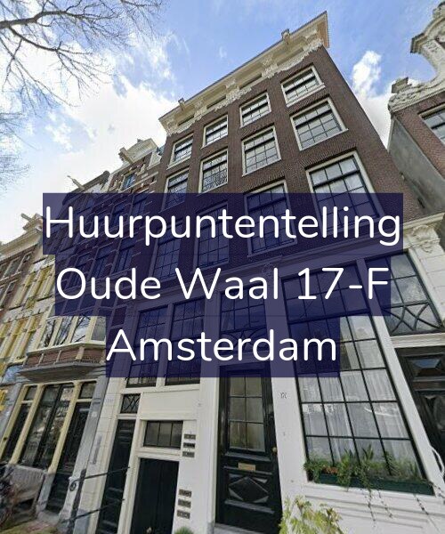 Foto gevel Huurpuntentelling voor Oude Waal 17-F, Amsterdam