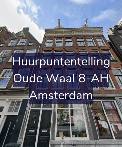 Foto gevel Huurpuntentelling voor Oude Waal 8-AH, Amsterdam