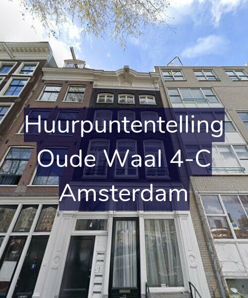 Foto gevel Huurpuntentelling voor Oude Waal 4-C, Amsterdam