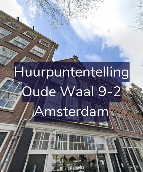 Foto gevel Huurpuntentelling voor Oude Waal 9-2, Amsterdam