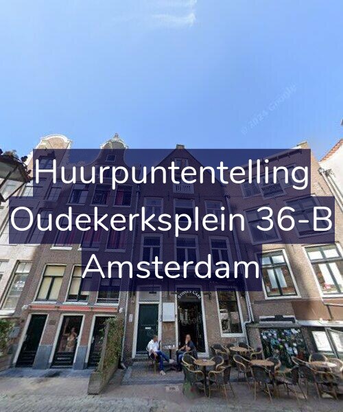 Foto gevel Huurpuntentelling voor Oudekerksplein 36-B, Amsterdam