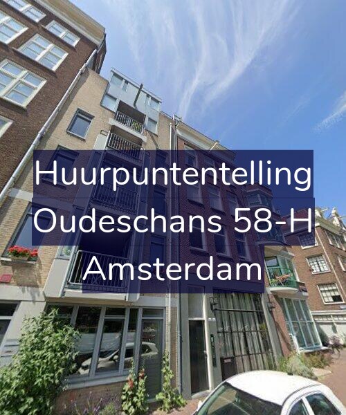 Foto gevel Huurpuntentelling voor Oudeschans 58-H, Amsterdam