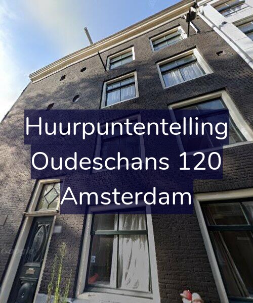 Foto gevel Huurpuntentelling voor Oudeschans 120, Amsterdam