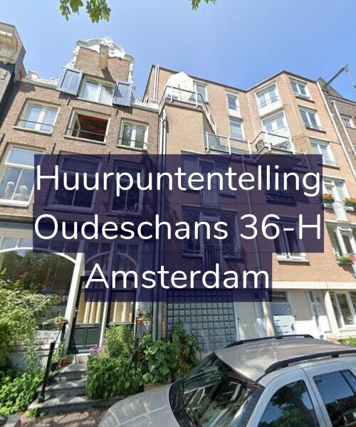 Foto gevel Huurpuntentelling voor Oudeschans 36-H, Amsterdam
