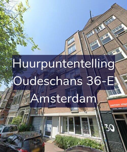 Foto gevel Huurpuntentelling voor Oudeschans 36-E, Amsterdam