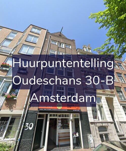 Foto gevel Huurpuntentelling voor Oudeschans 30-B, Amsterdam