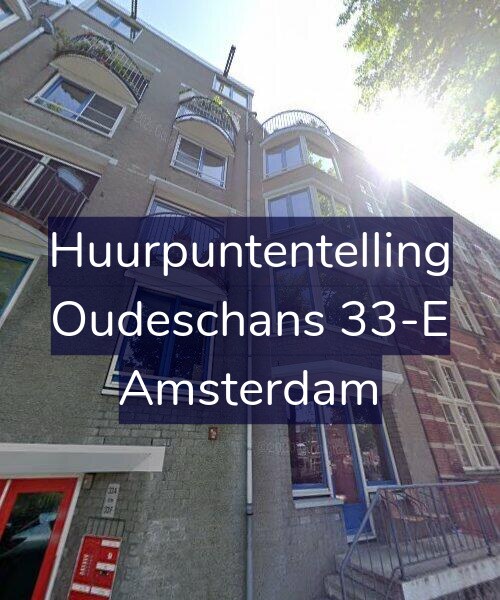 Foto gevel Huurpuntentelling voor Oudeschans 33-E, Amsterdam