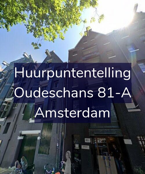 Foto gevel Huurpuntentelling voor Oudeschans 81-A, Amsterdam
