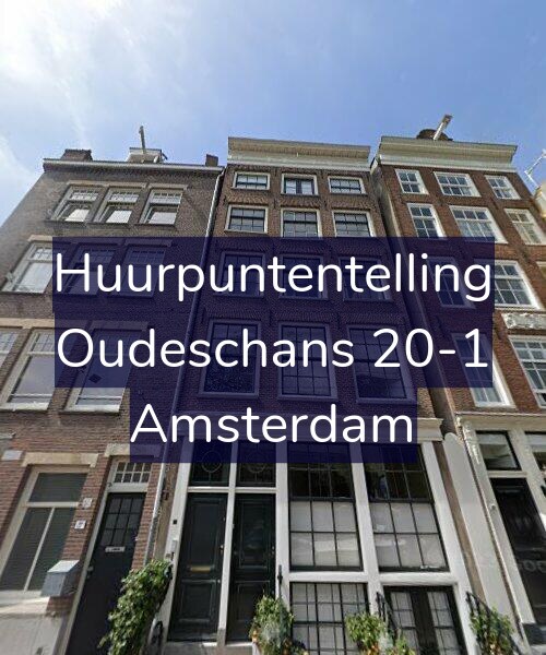 Foto gevel Huurpuntentelling voor Oudeschans 20-1, Amsterdam