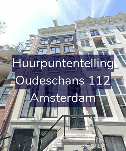 Foto gevel Huurpuntentelling voor Oudeschans 112, Amsterdam