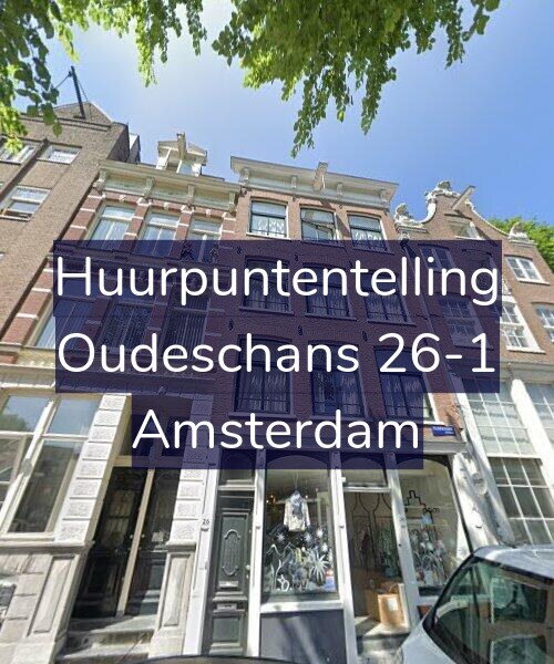 Foto gevel Huurpuntentelling voor Oudeschans 26-1, Amsterdam