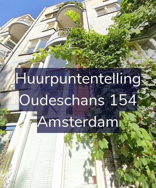 Foto gevel Huurpuntentelling voor Oudeschans 154, Amsterdam