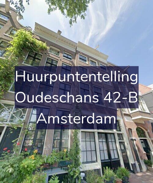 Foto gevel Huurpuntentelling voor Oudeschans 42-B, Amsterdam