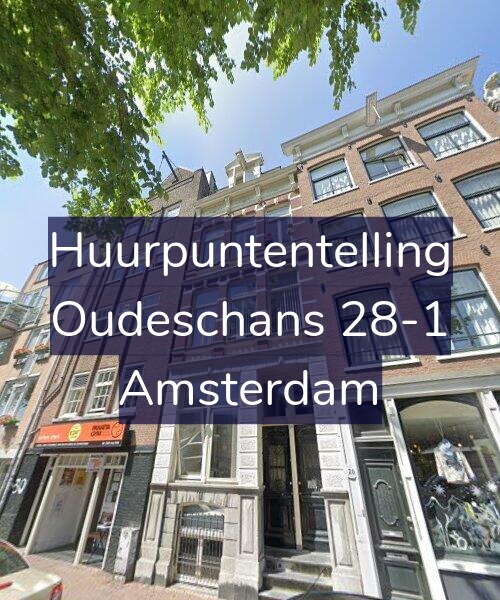 Foto gevel Huurpuntentelling voor Oudeschans 28-1, Amsterdam