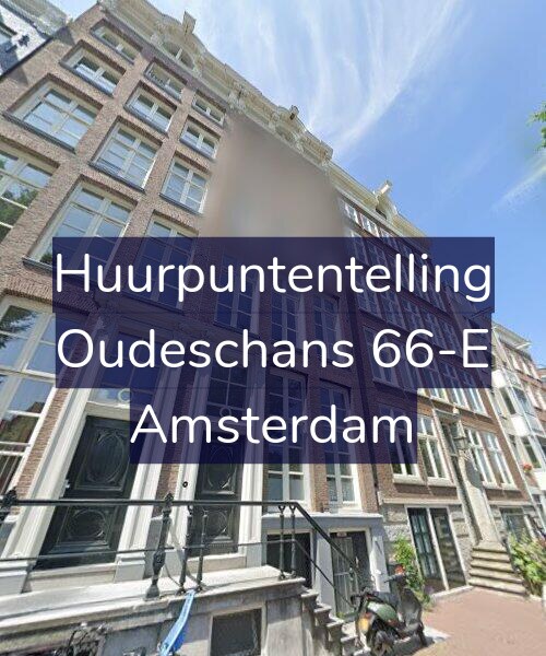 Foto gevel Huurpuntentelling voor Oudeschans 66-E, Amsterdam