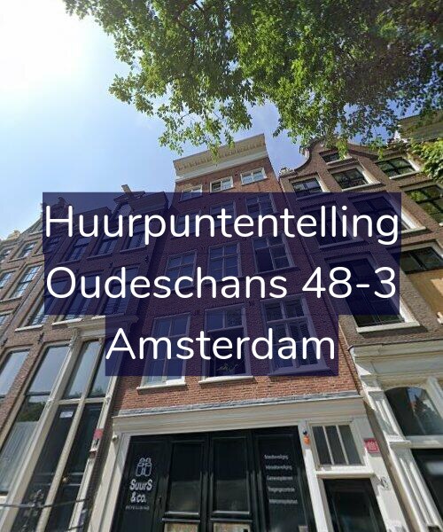 Foto gevel Huurpuntentelling voor Oudeschans 48-3, Amsterdam
