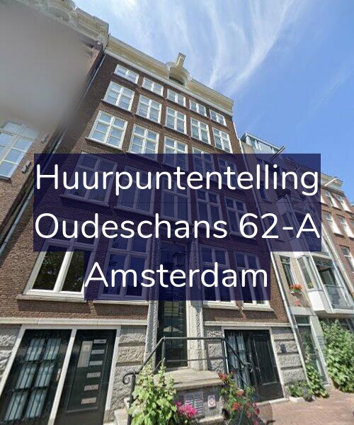 Foto gevel Huurpuntentelling voor Oudeschans 62-A, Amsterdam